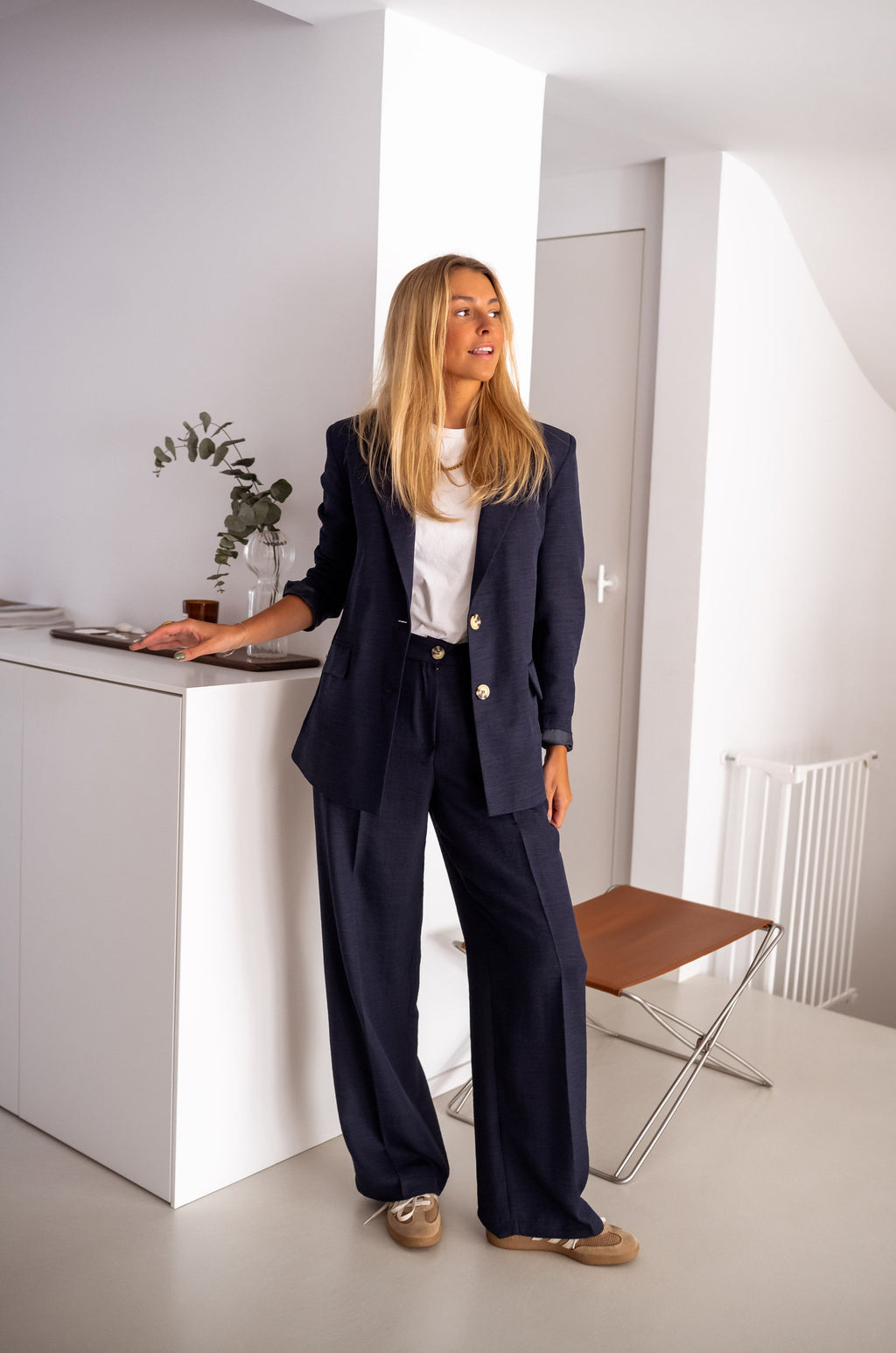 Blue Thaly Pants