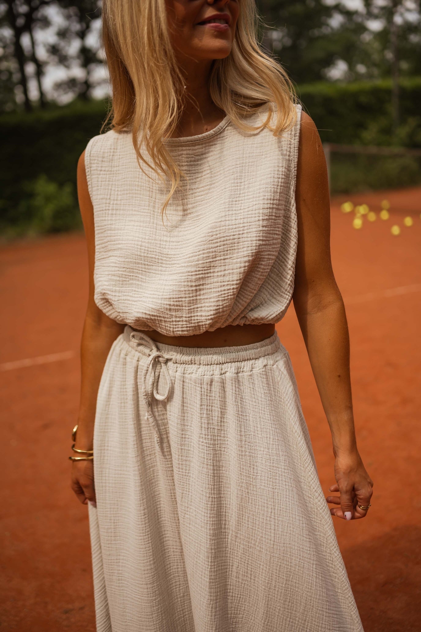 Beige Salma Top