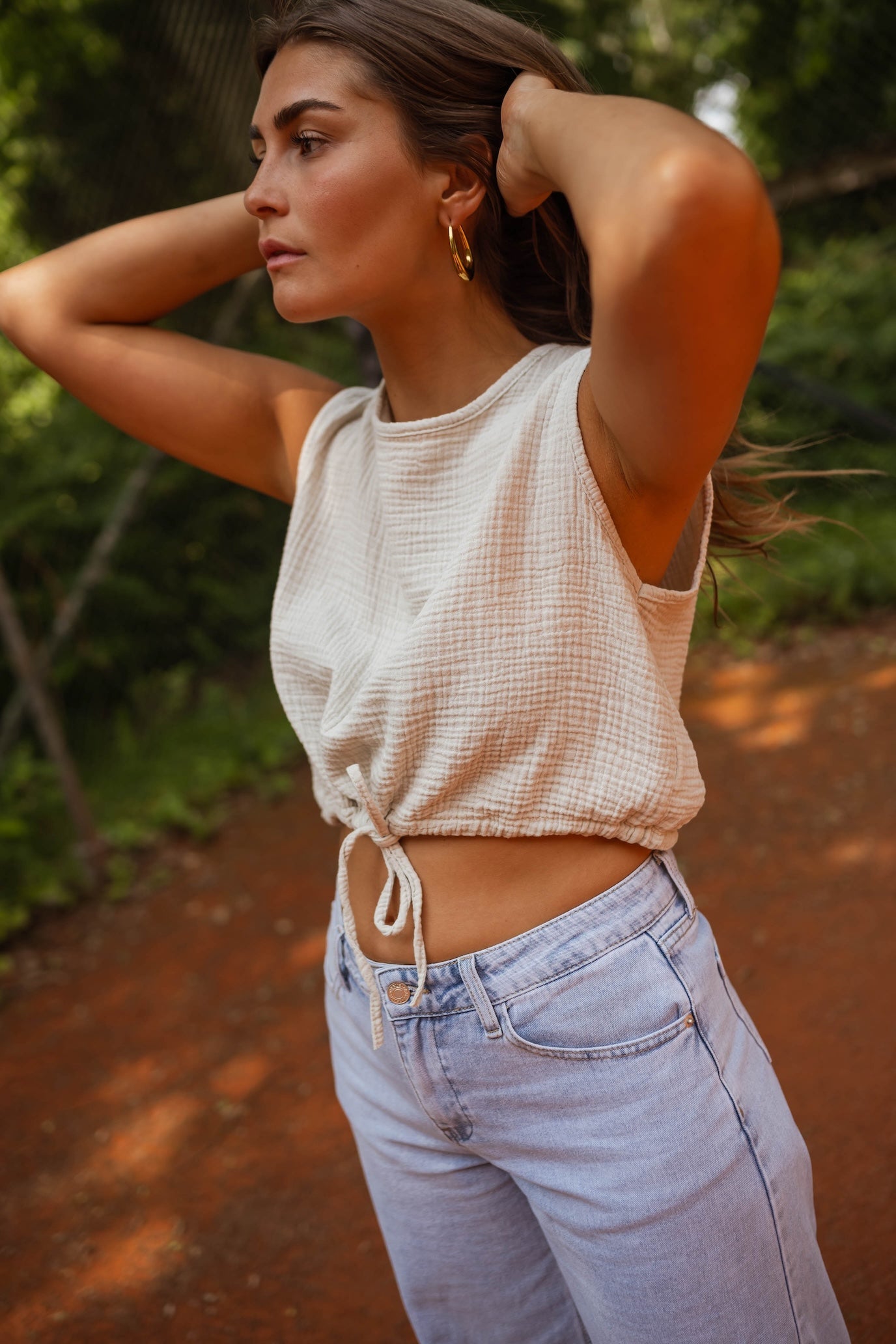 Beige Salma Top
