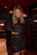 Black Celenie Skirt