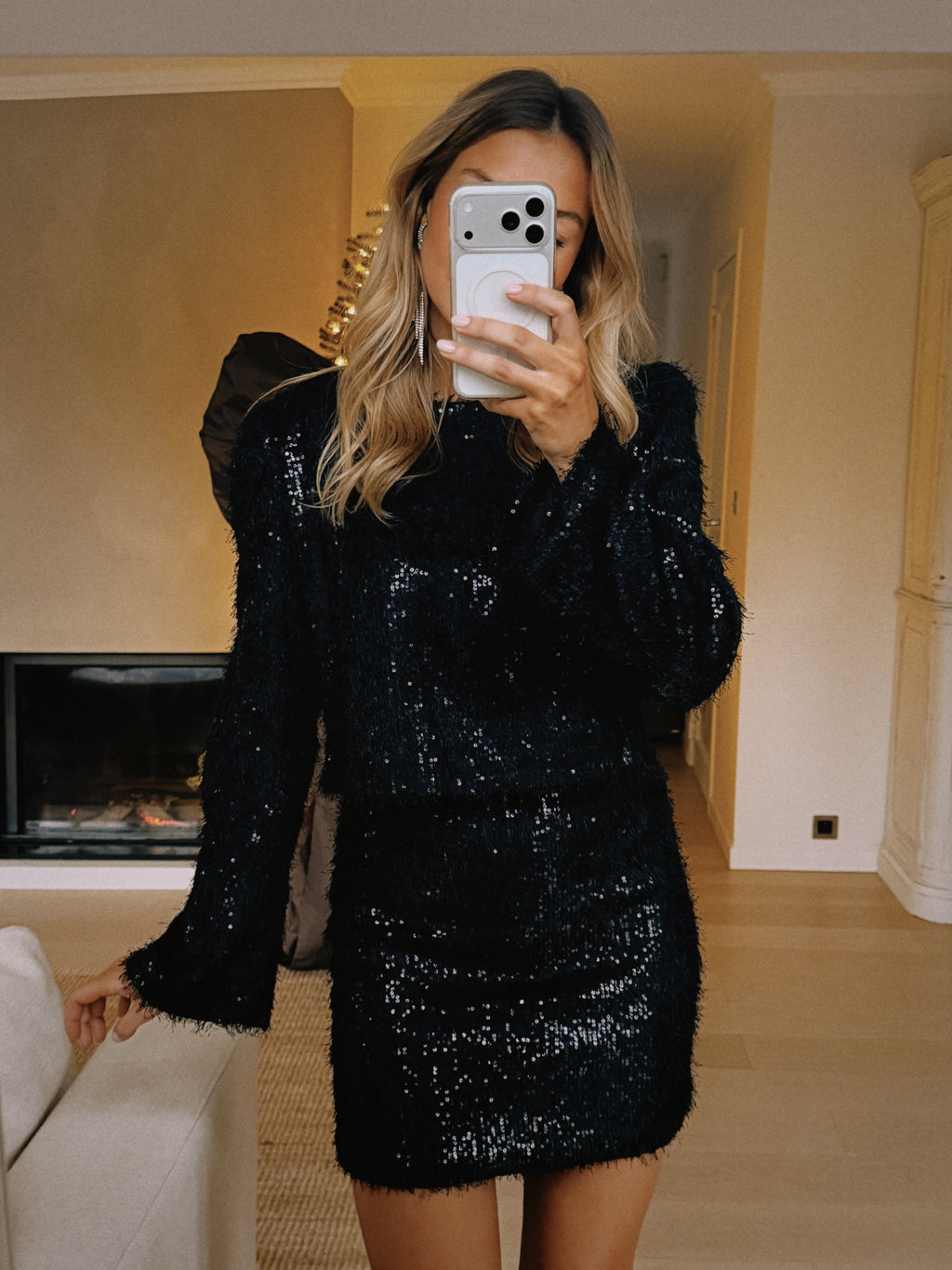 Black Celenie Skirt