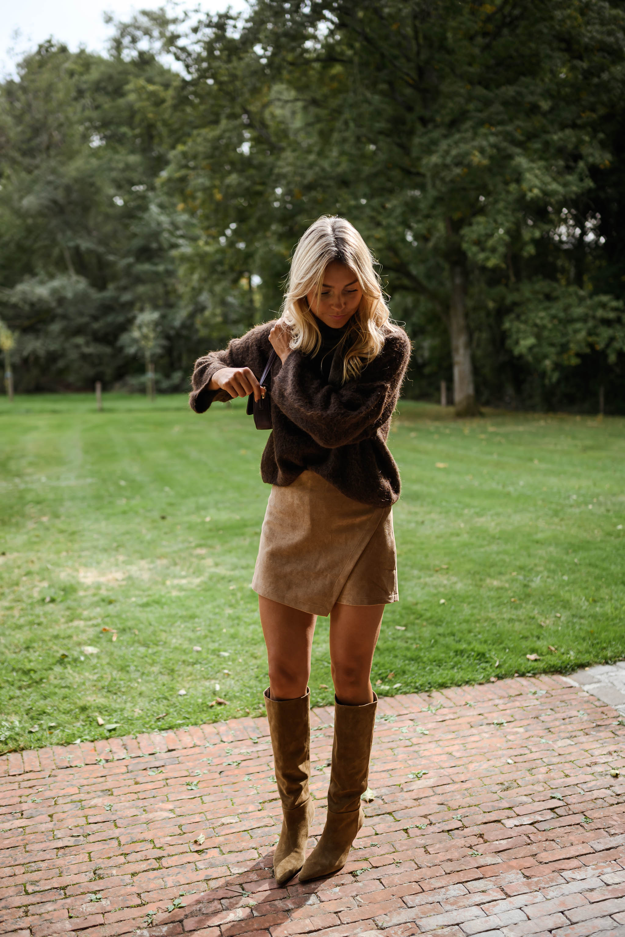 Camel Emma Skort