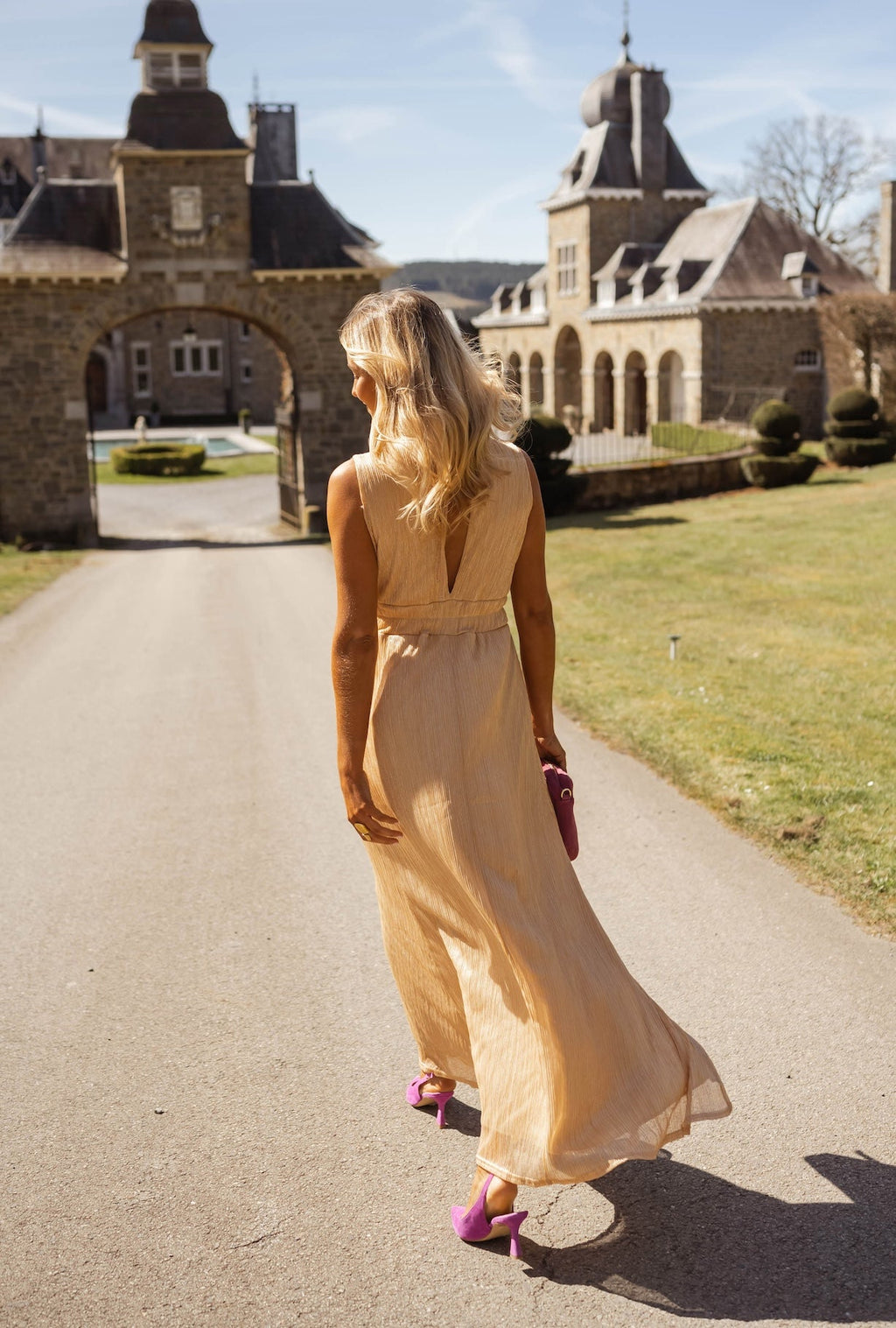 Golden Cloe Dress