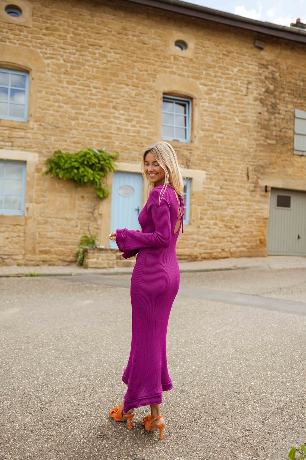 Mauve Zao Dress