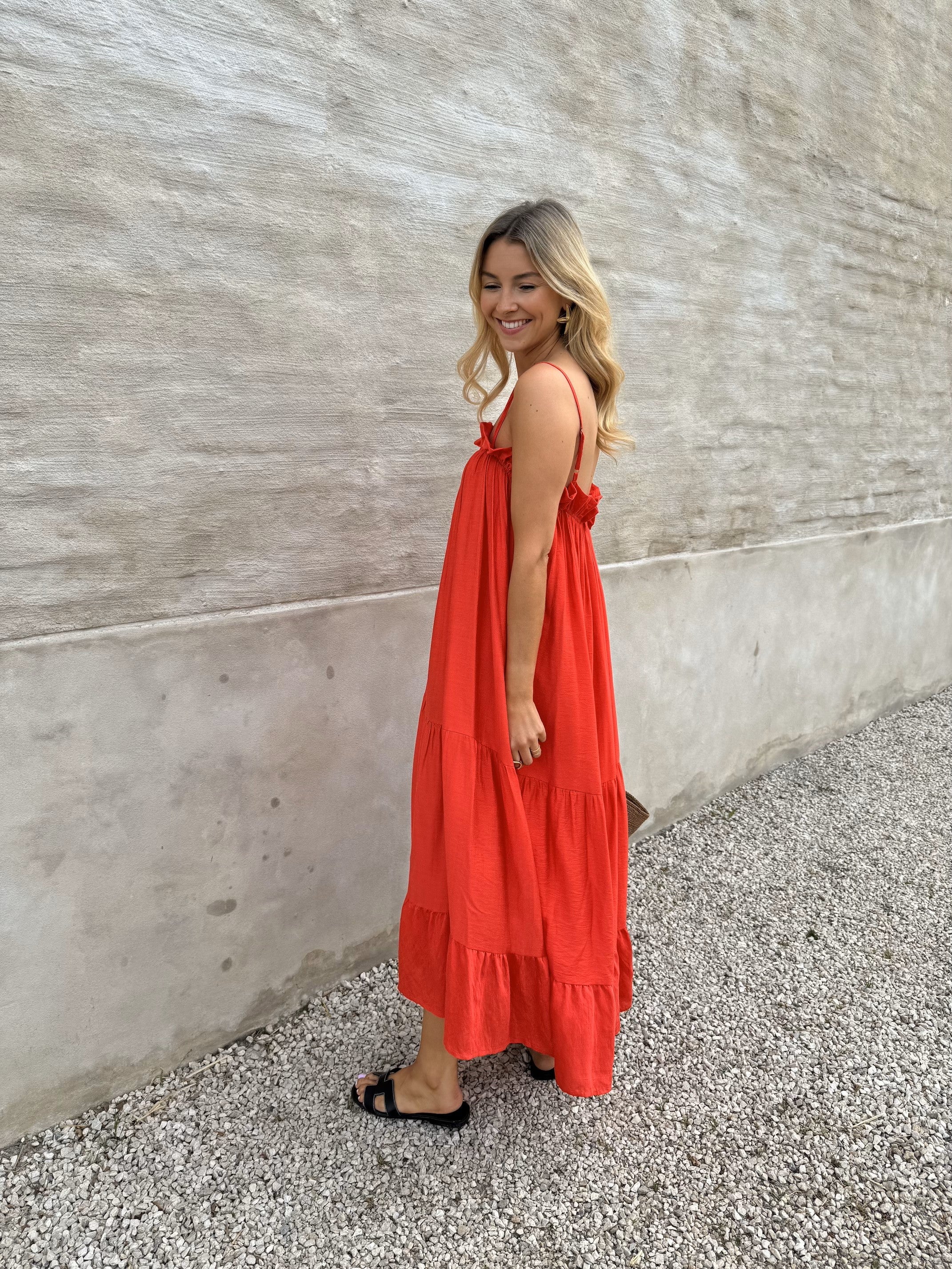 Red Zohali Dress