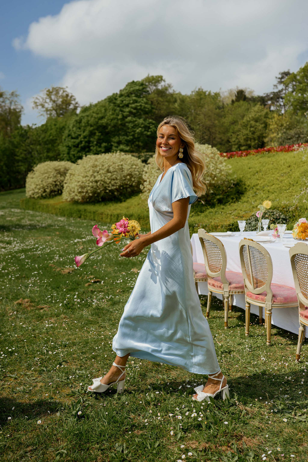 Sky Blue Juno Dress